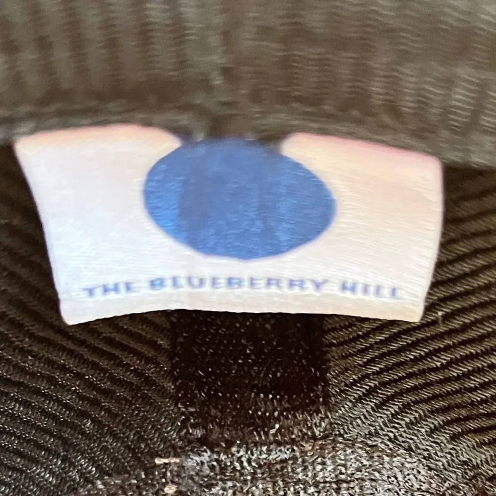 The Blueberry Hill Brown Unisex Toddler Hat, Side Button, OS